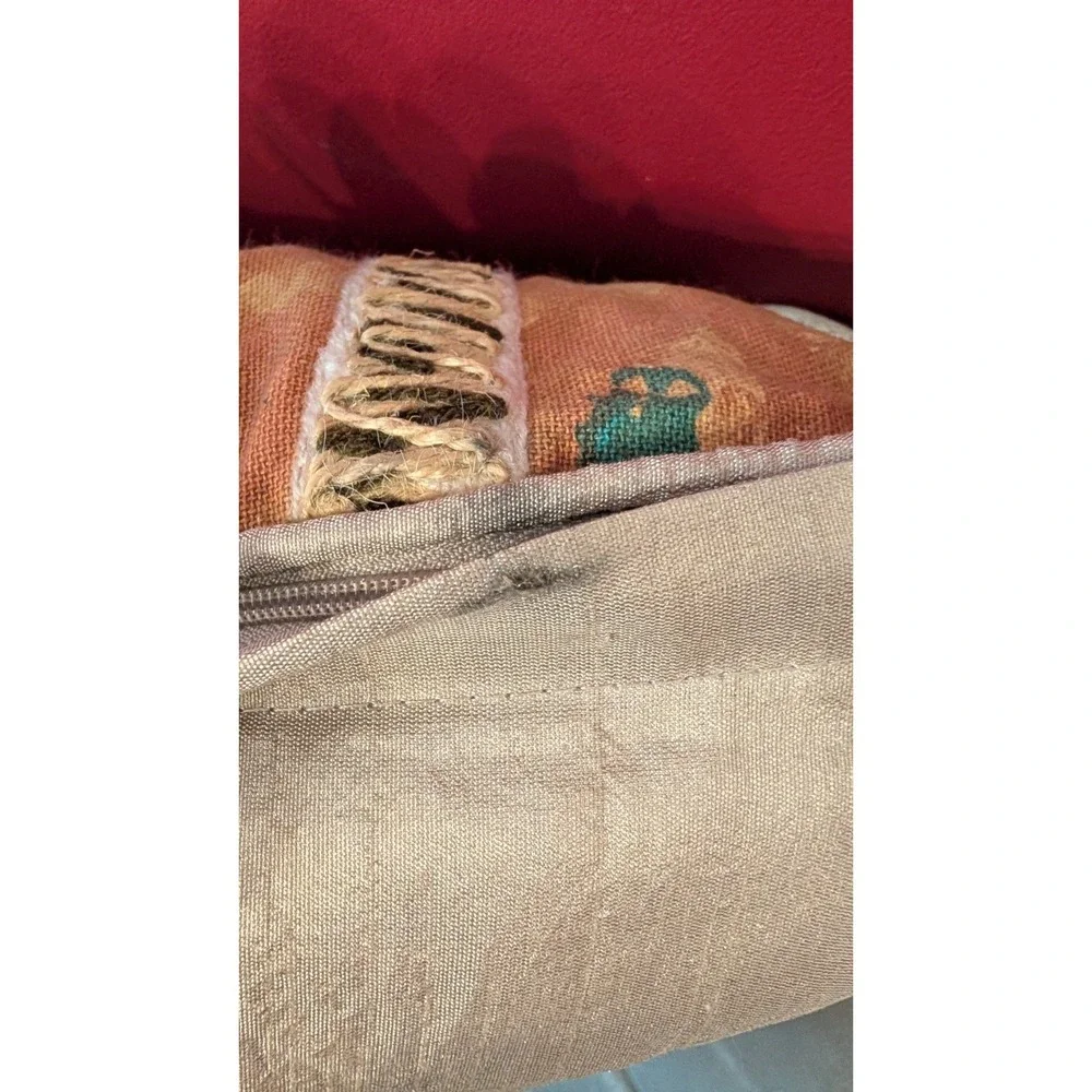 Set Of 2 Pier 1 Imports Birch Tree Embroidered Accent Throw Pillows 17